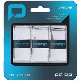 Pallap Overgrips Wit (3 stuks)