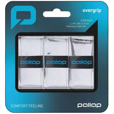 Pallap Overgrips Wit (3 stuks)