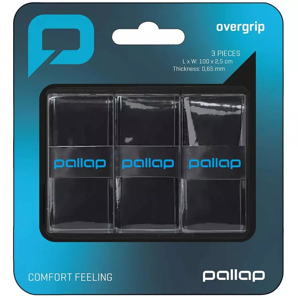 Pallap overgrips zwart x3