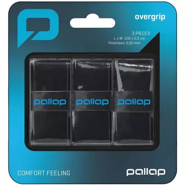 Pallap overgrips zwart x3