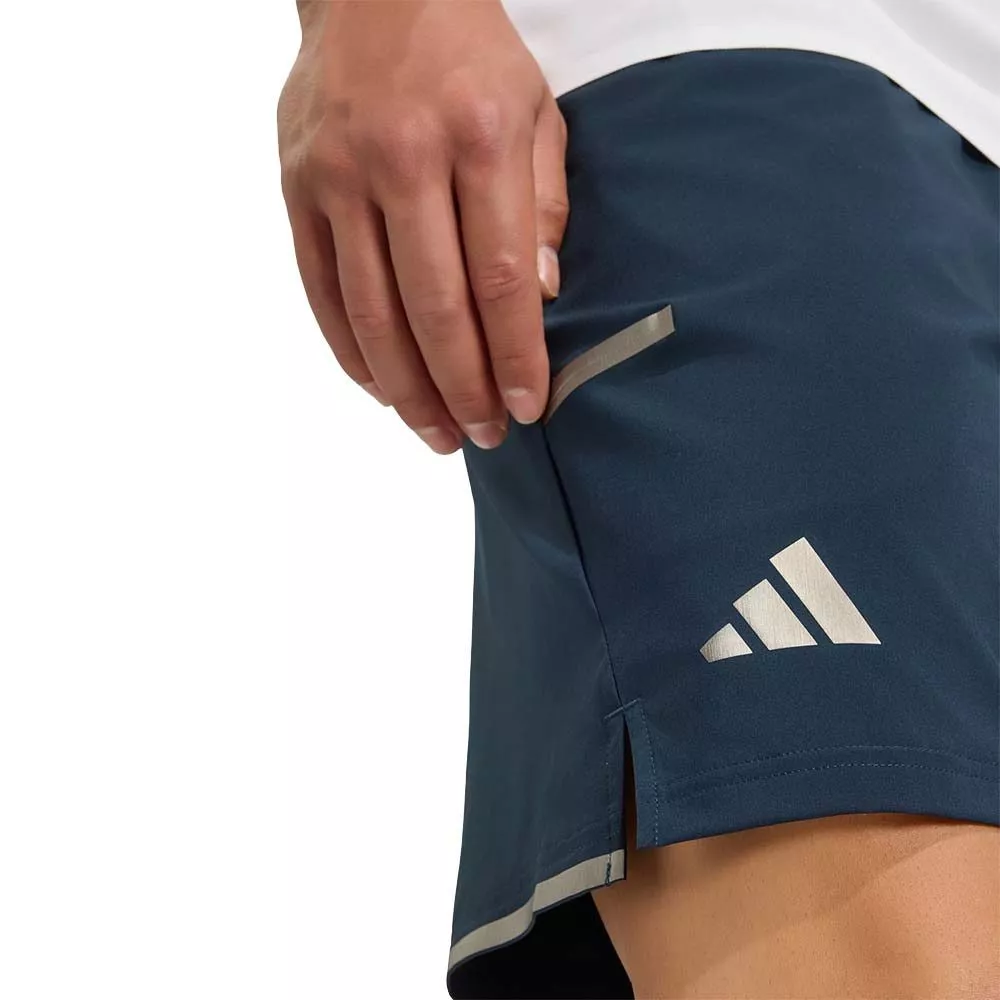 Adidas Pro 2N1 London short marineblauw