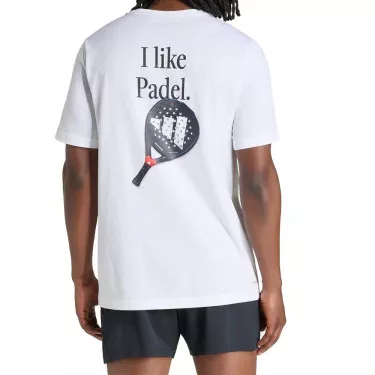 Adidas Padel Graphic T-shirt wit
