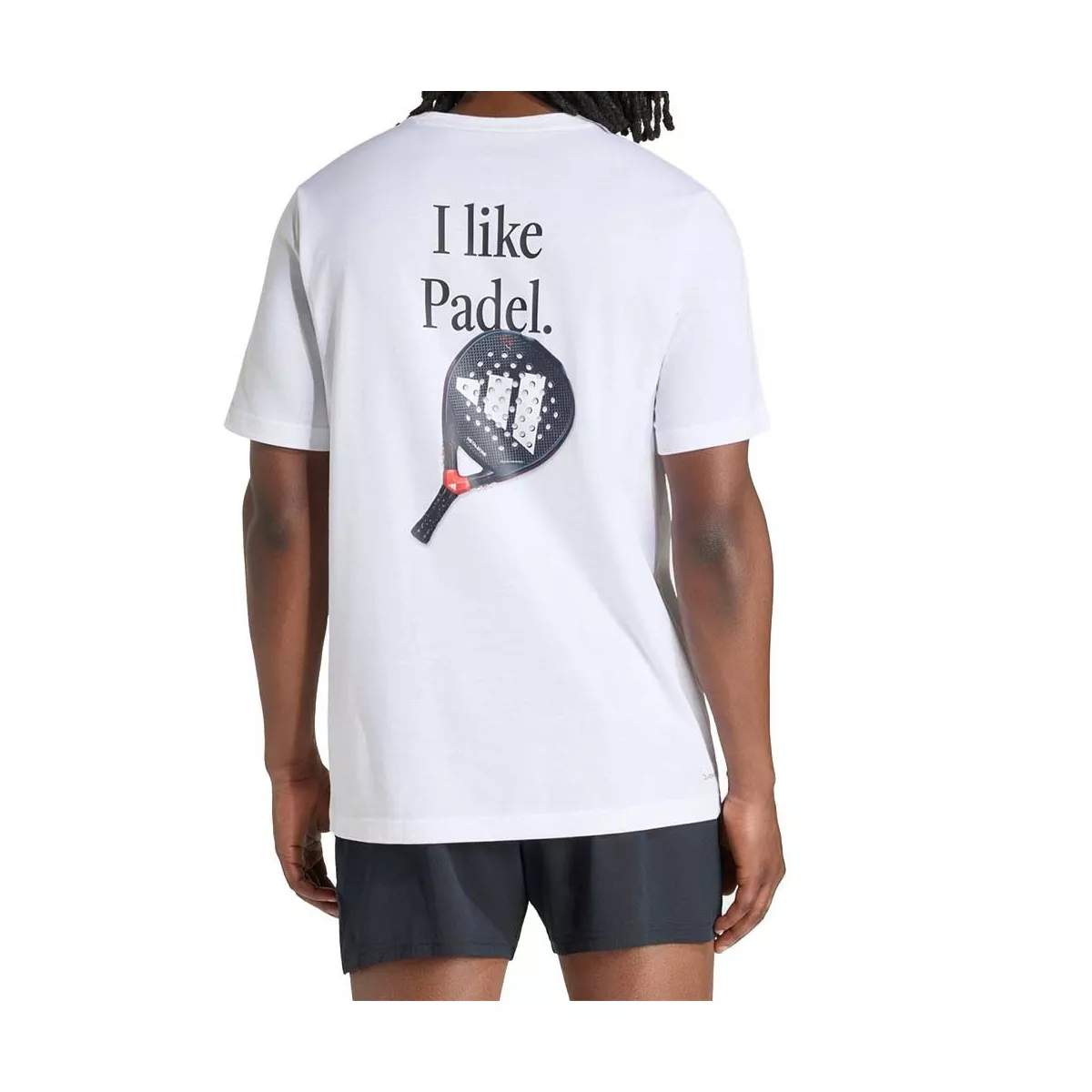 Adidas Padel Graphic T-shirt wit