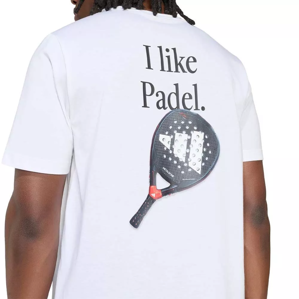 Adidas Padel Graphic T-shirt wit