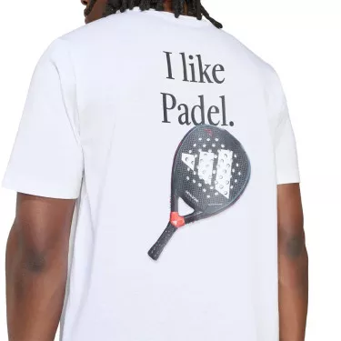 Adidas Padel Graphic T-shirt wit