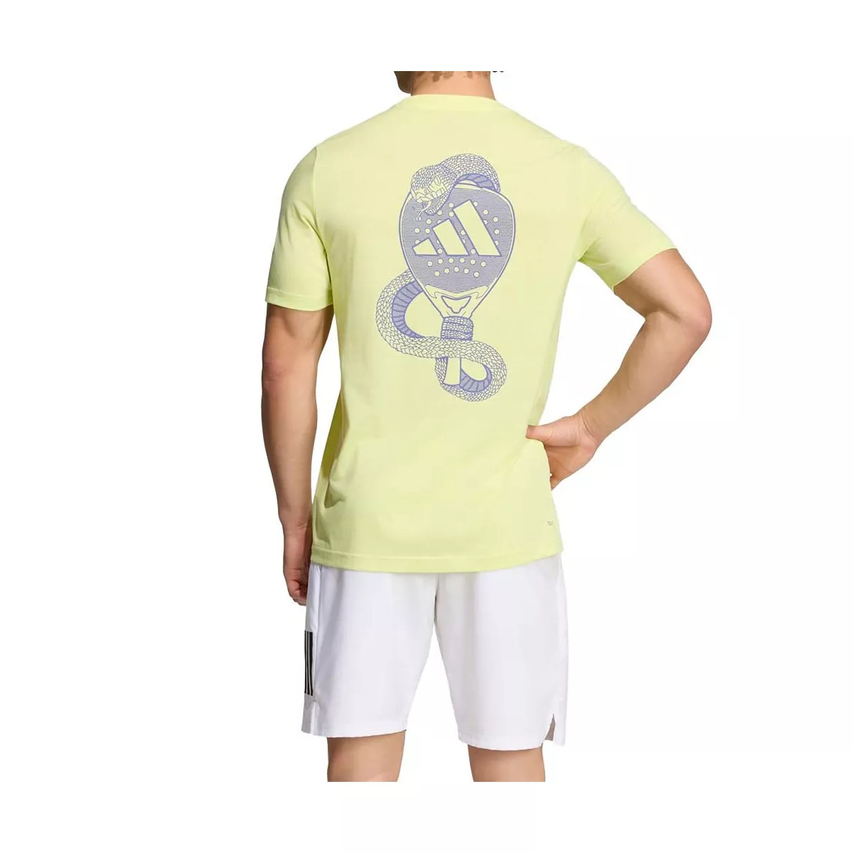 Adidas Padel Graphic T-shirt geel