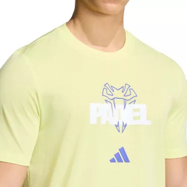 Adidas Padel Graphic T-shirt geel