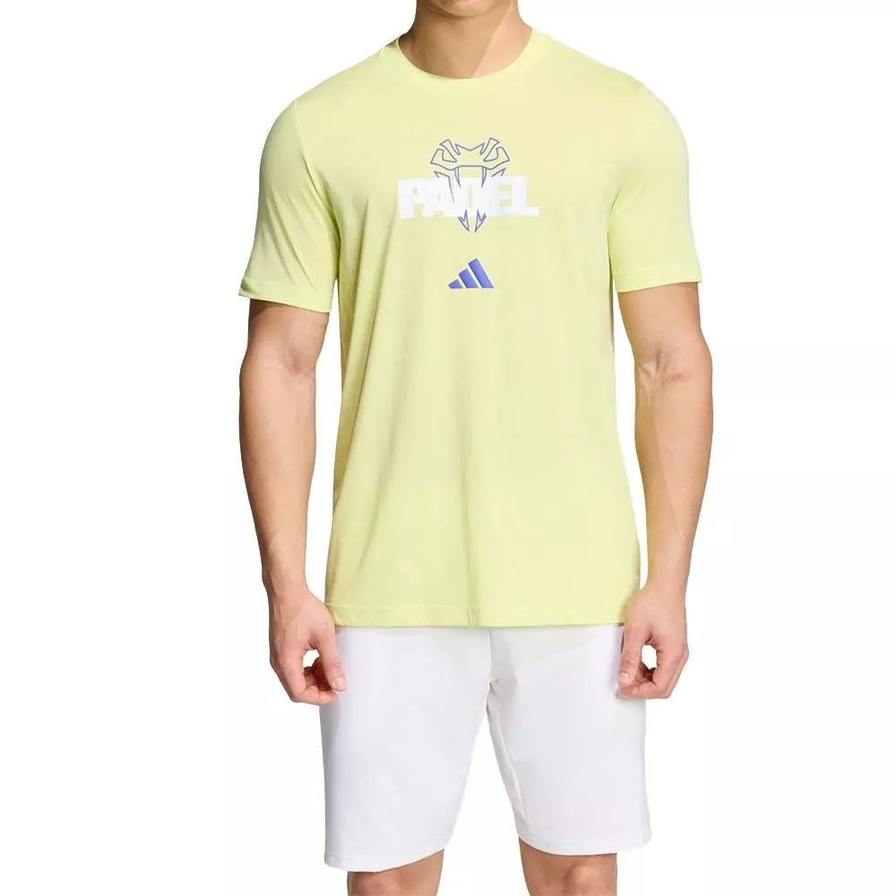 Adidas Padel Graphic T-shirt geel