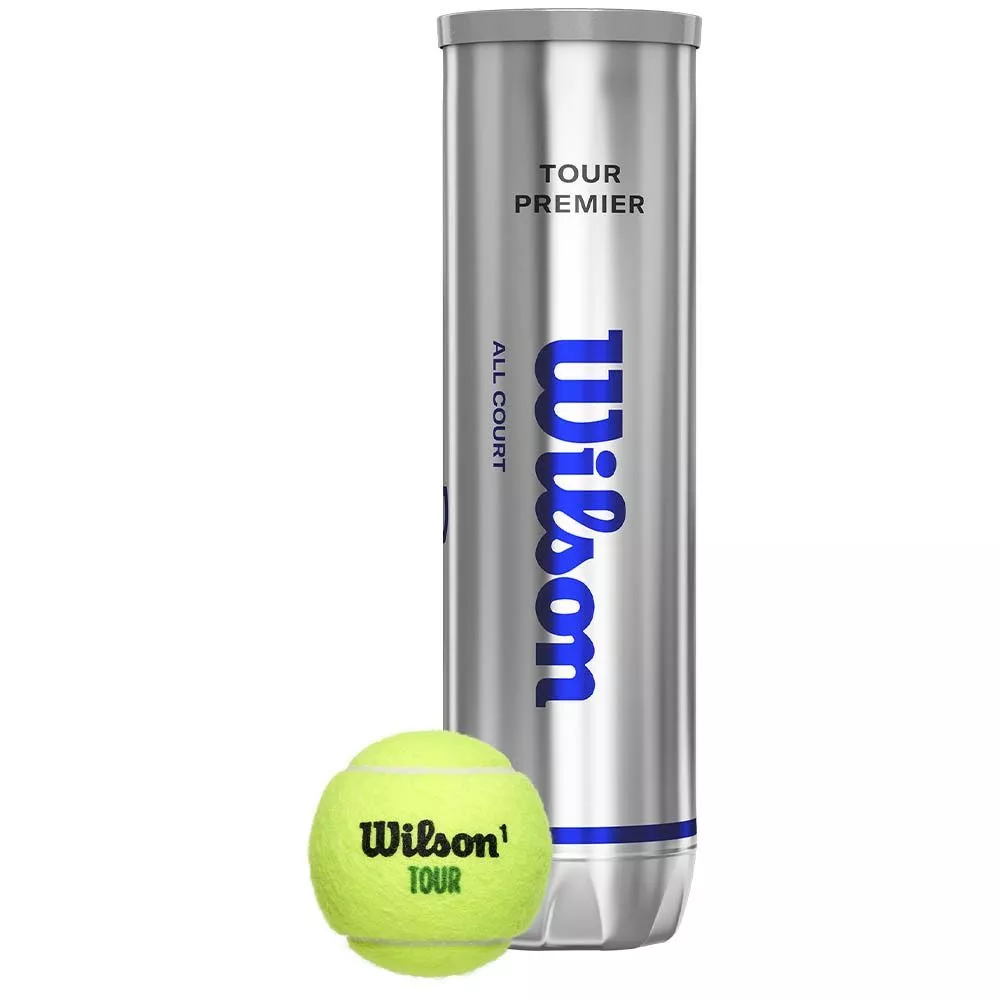 Wilson Tour Premier tennisballen tube van 4