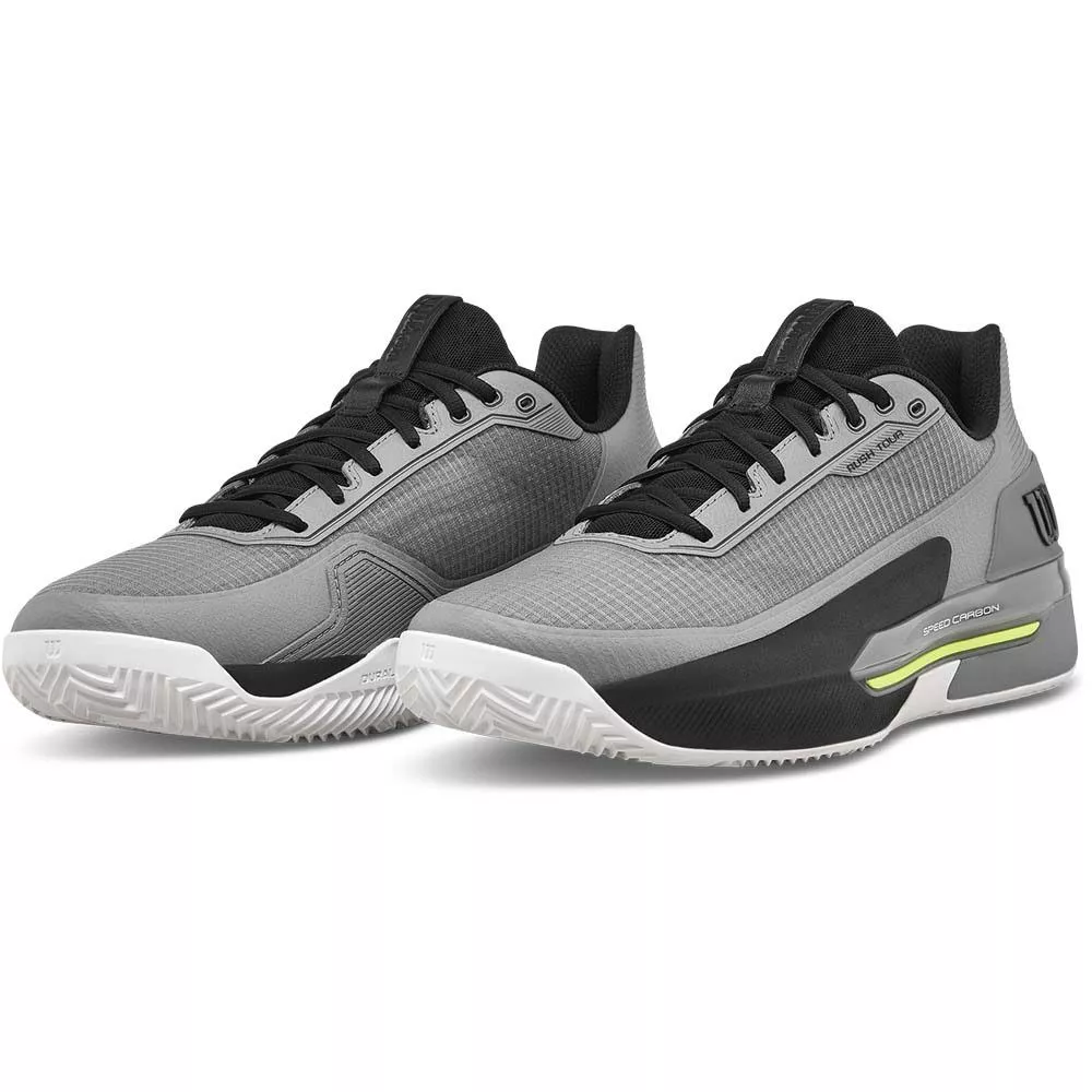 Wilson Rush Tour 5 tennisschoenen gravel grijs / zwart