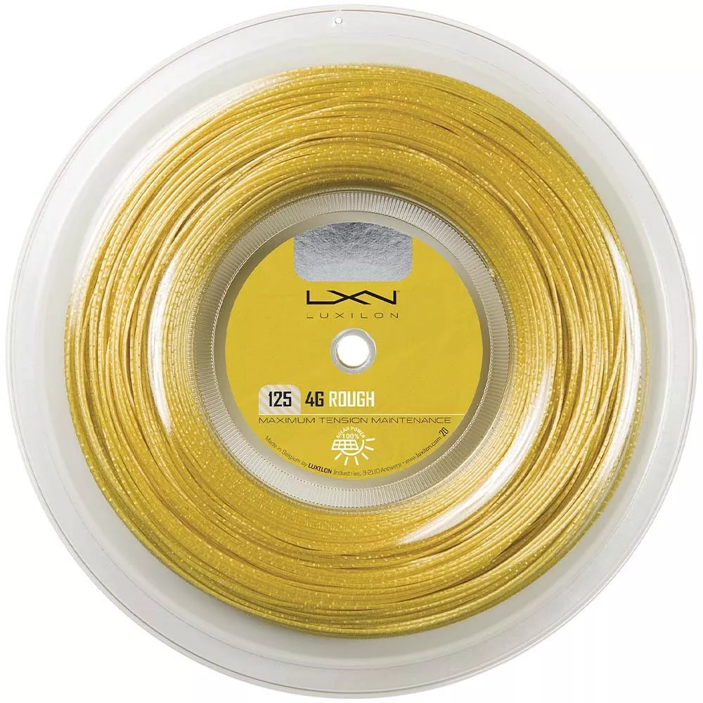 Luxilon 4G Rough tennissnaar rol 200 m