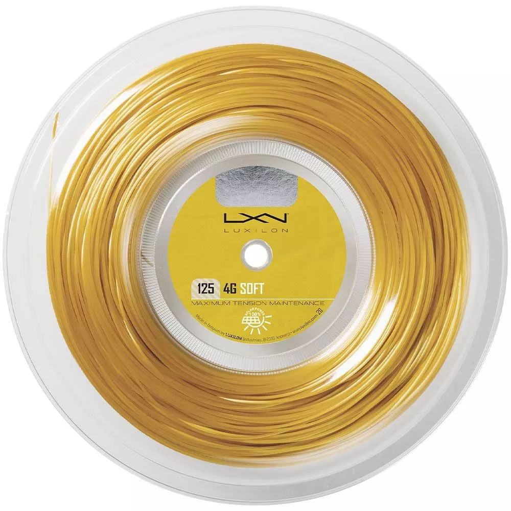 Luxilon 4G Soft tennissnaar 200 m