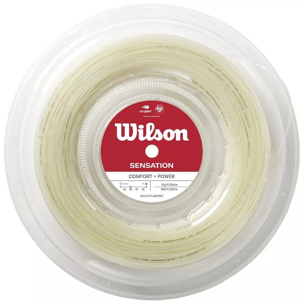 Wilson Sensation tennissnaar rol 200 m