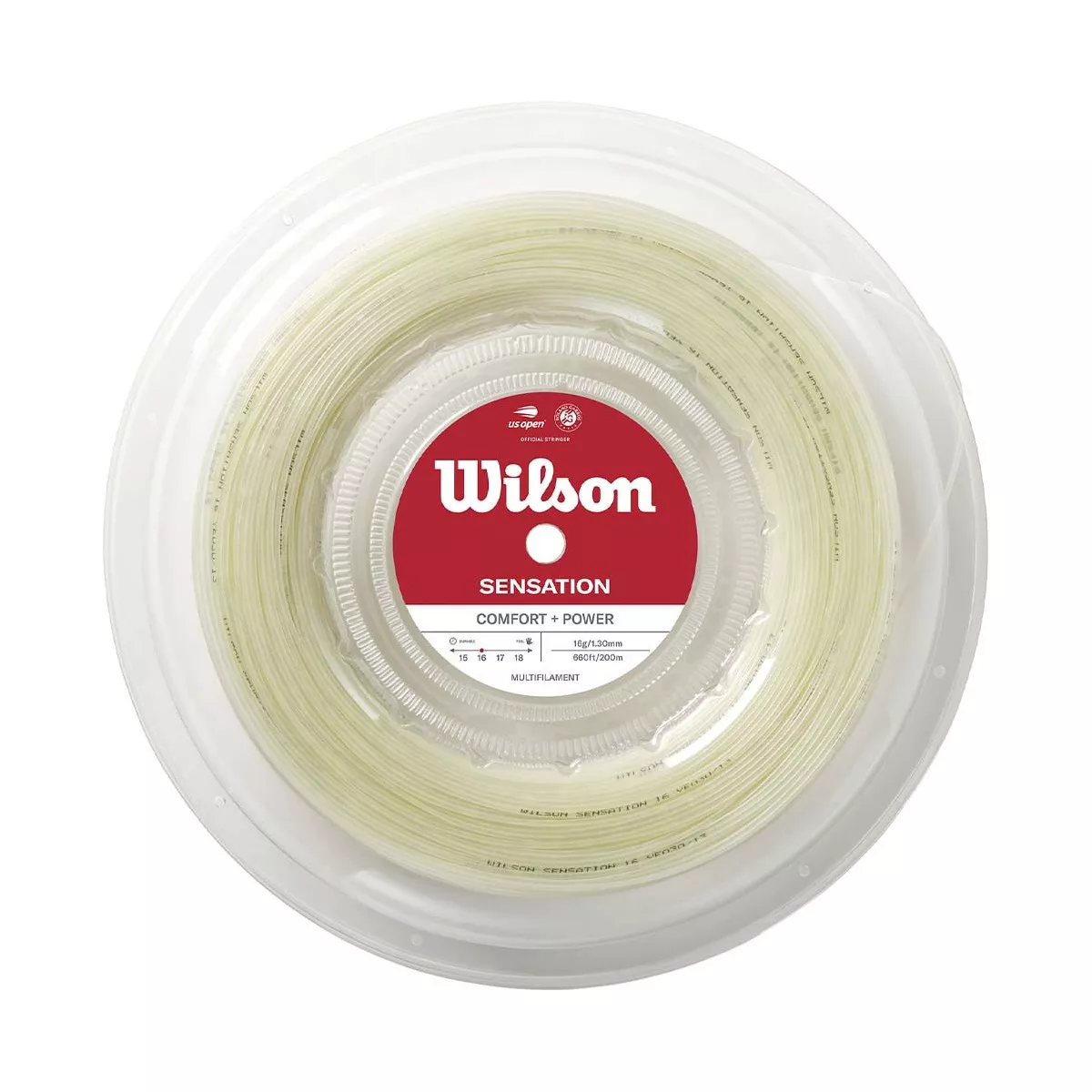 Wilson Sensation tennissnaar rol 200 m