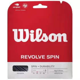 Wilson Revolve Spin tennissnaar grijs 12 m