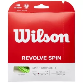 Wilson Revolve Spin tennissnaar groen 12 m