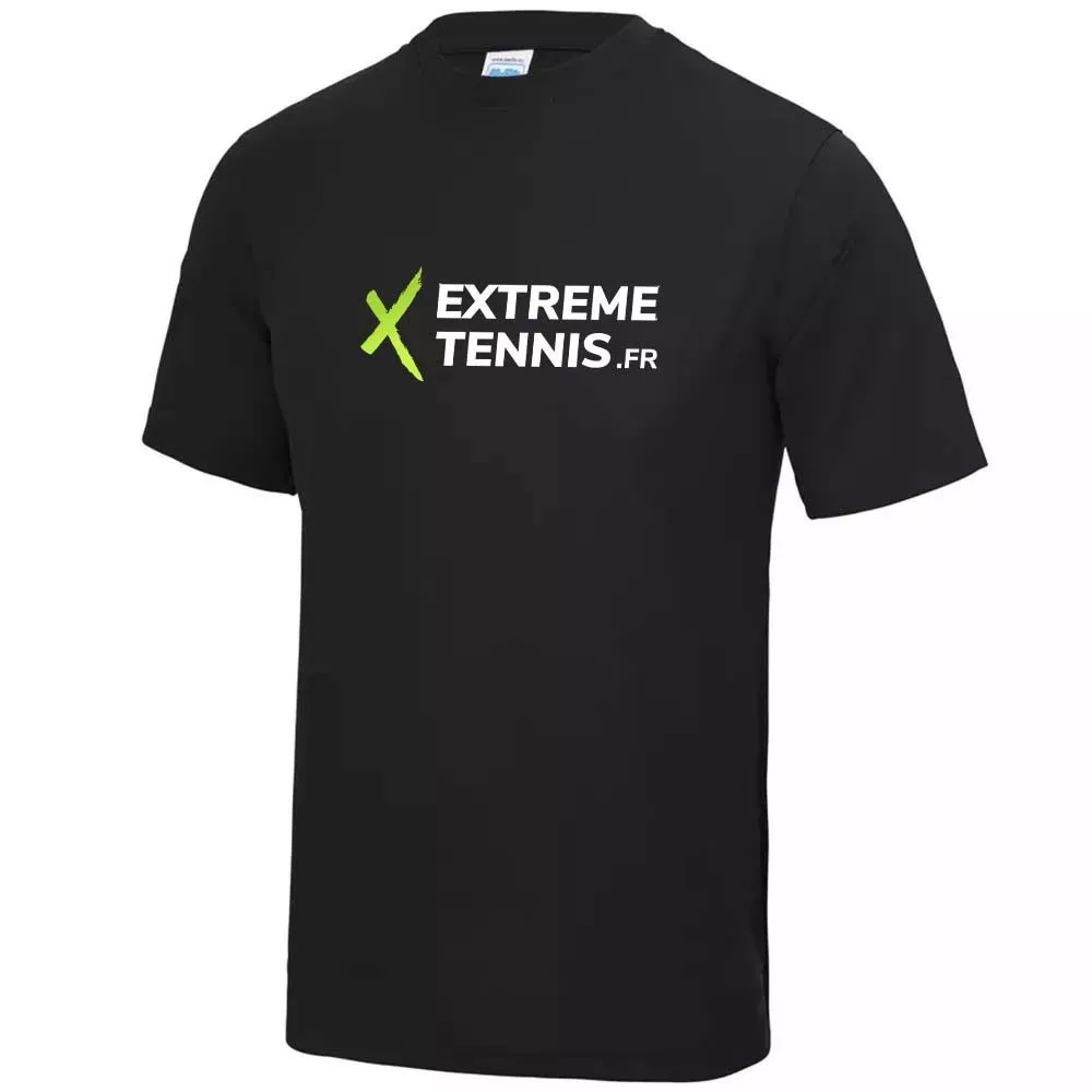 Extreme Tennis T-shirt zwart