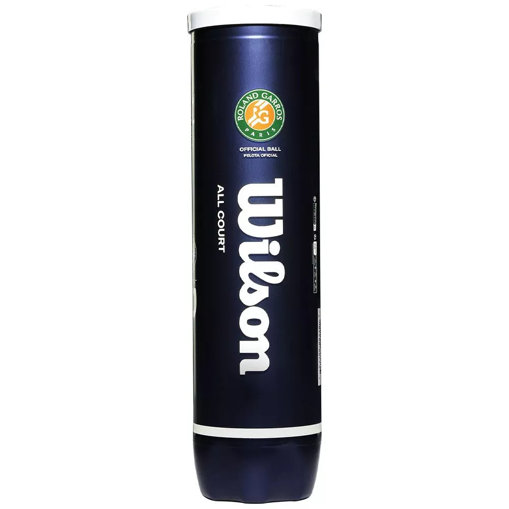 Wilson Roland Garros All Court tennisballen tube van 4