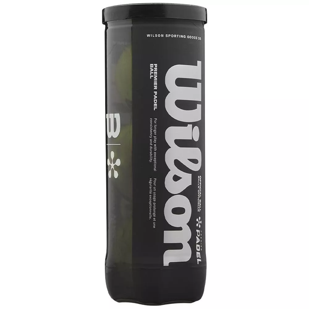 Wilson Premier Padel padelballen tube van 3