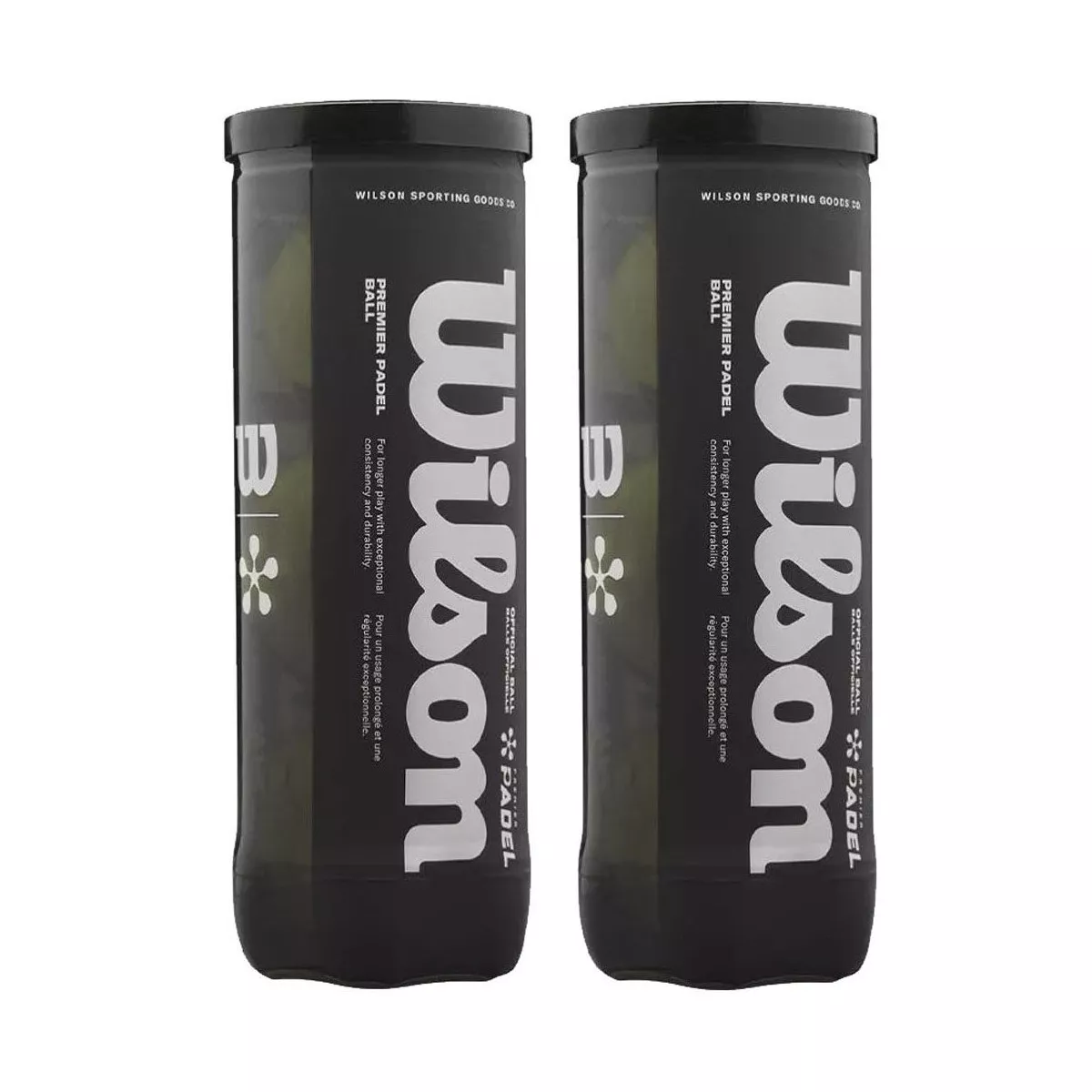 Wilson Premier Padel padelballen 2 tubes van 3