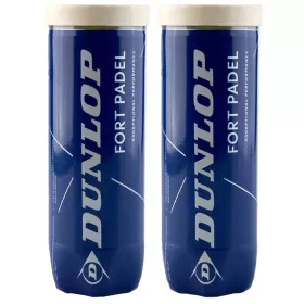 Dunlop Fort Padel 3 stuks geel x2
