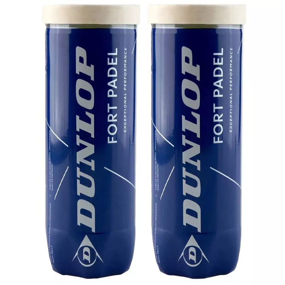 Dunlop Fort Padel 3 stuks geel x2