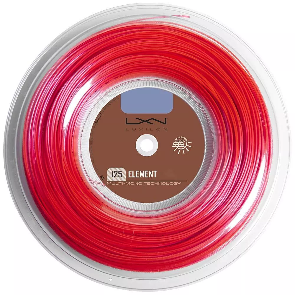Luxilon Element rood snaarrol 200 m