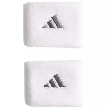 Adidas polsbanden wit / zilver x2