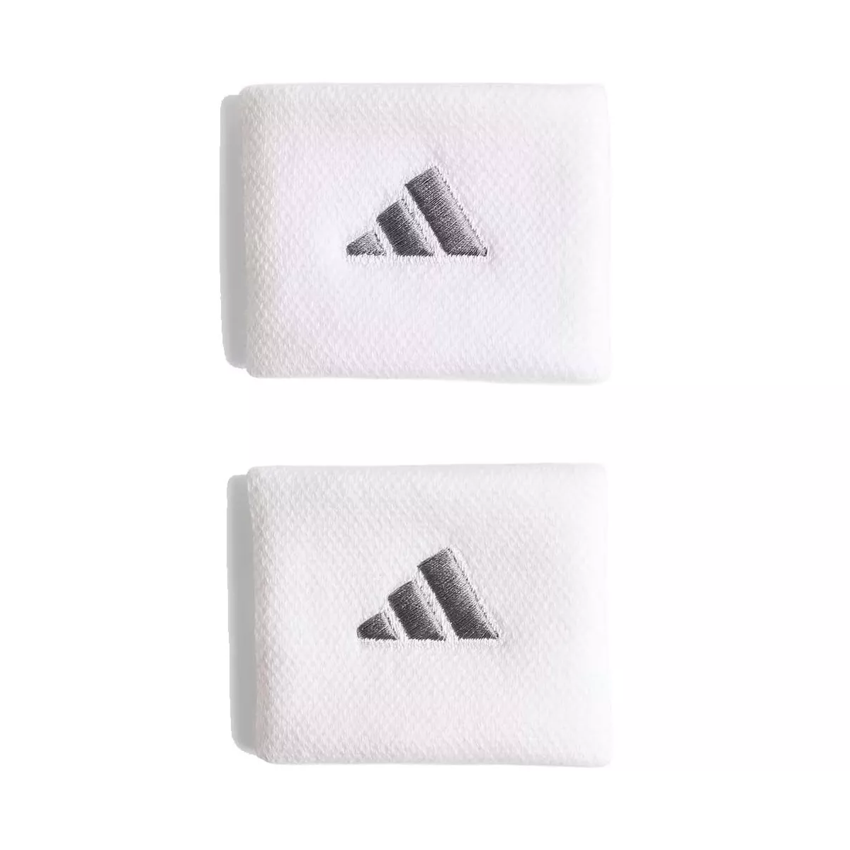 Adidas polsbanden wit / zilver x2