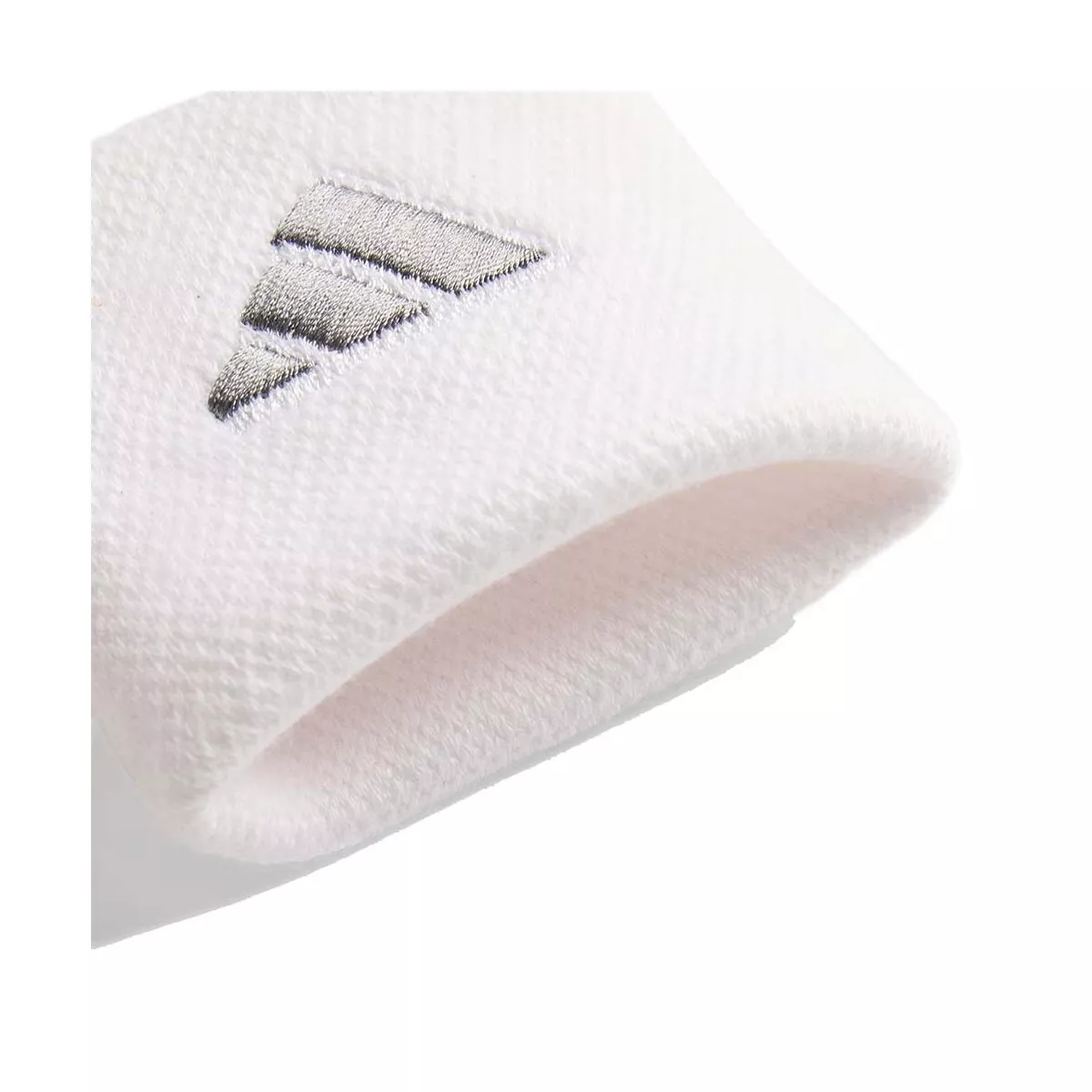 Adidas polsbanden wit / zilver x2