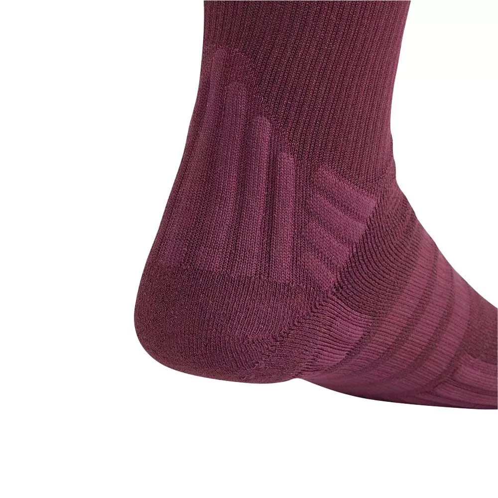 Adidas Tennis hoge sokken bordeaux