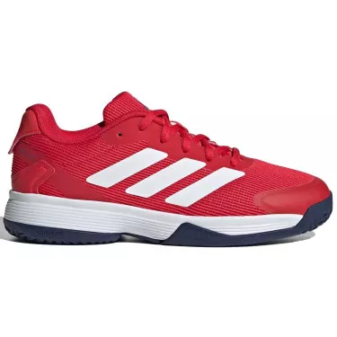 Adidas Ubersonic 5 tennisschoenen junior rood / wit / blauw