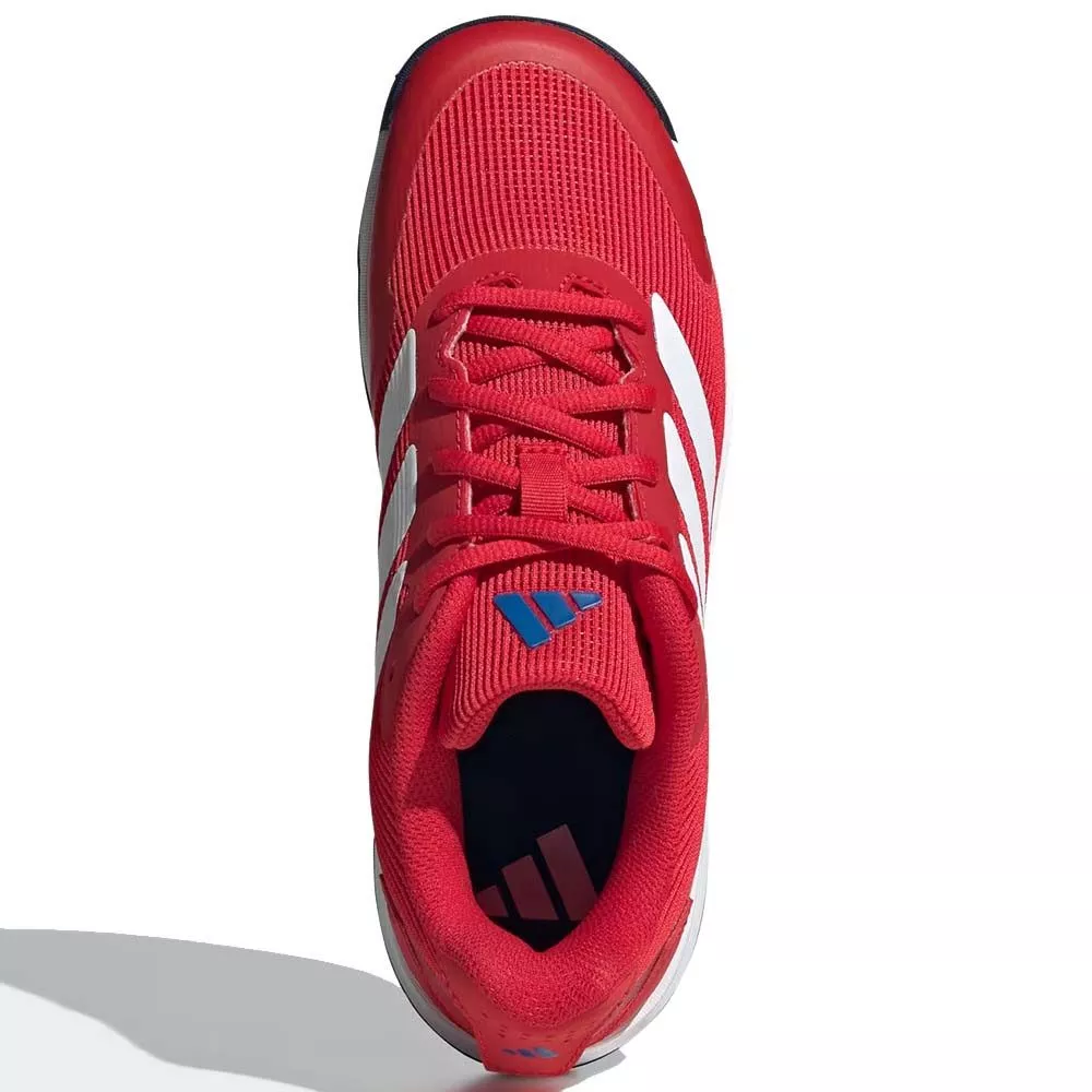 Adidas Ubersonic 5 tennisschoenen junior rood / wit / blauw