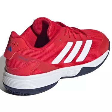 Adidas Ubersonic 5 tennisschoenen junior rood / wit / blauw