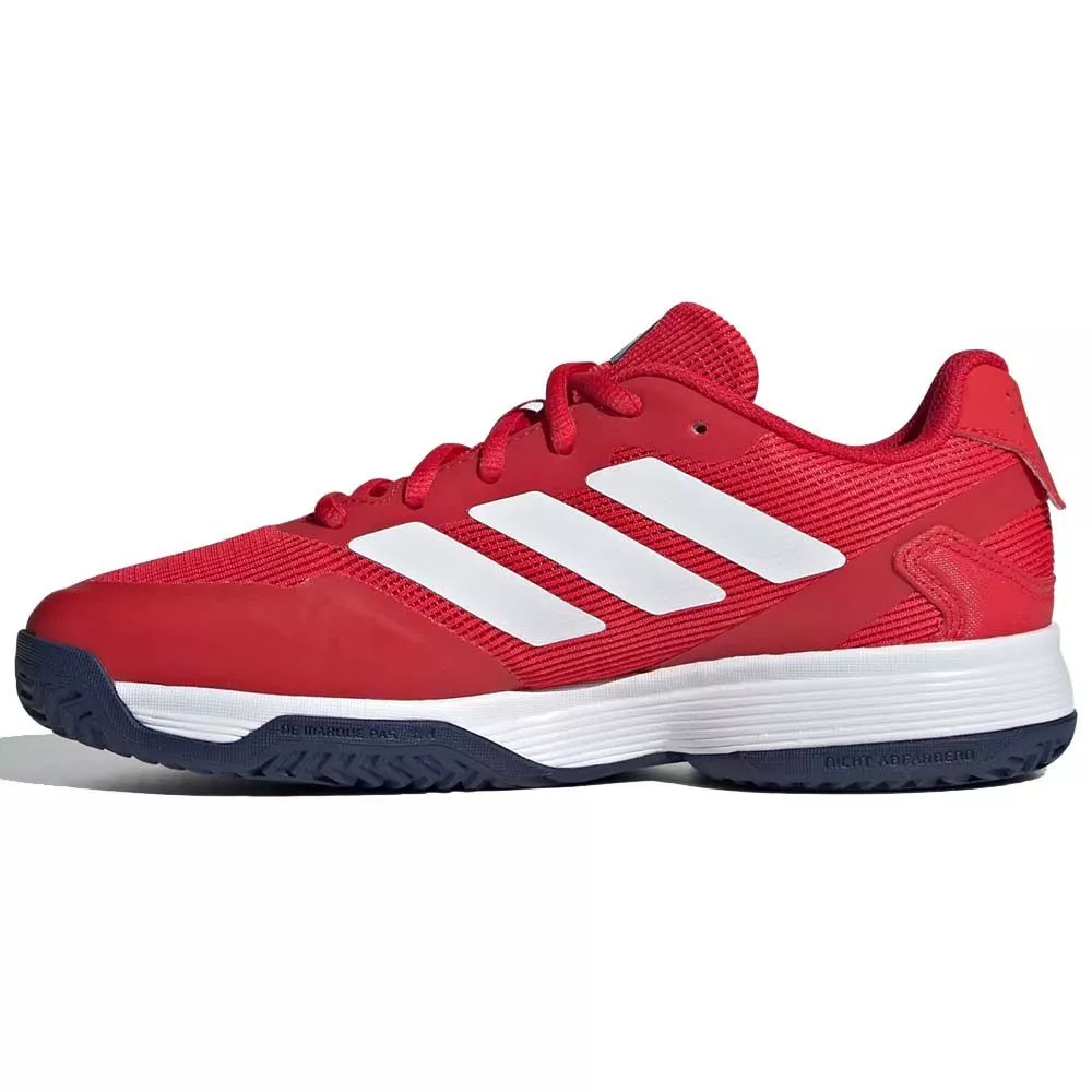Adidas Ubersonic 5 tennisschoenen junior rood / wit / blauw