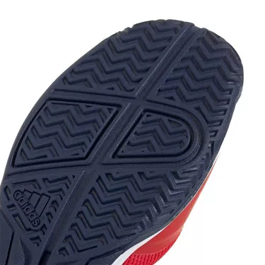 Adidas Ubersonic 5 tennisschoenen junior rood / wit / blauw
