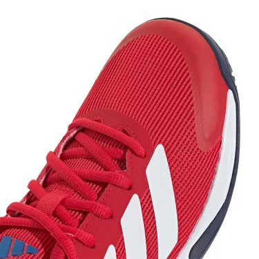Adidas Ubersonic 5 tennisschoenen junior rood / wit / blauw
