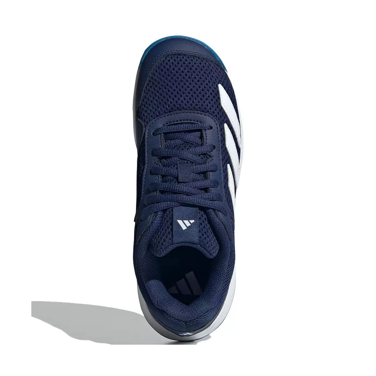 Adidas Courtflash tennisschoenen junior donkerblauw