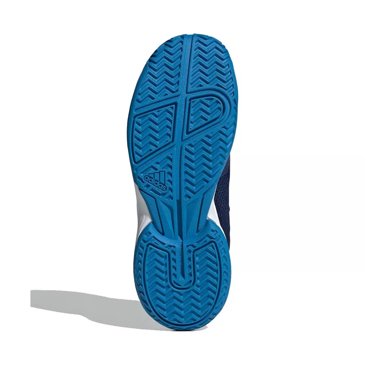 Adidas Courtflash tennisschoenen junior donkerblauw