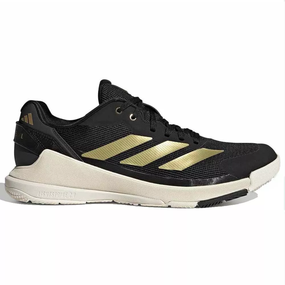 Adidas Crazyquick LS padelschoenen zwart / goud