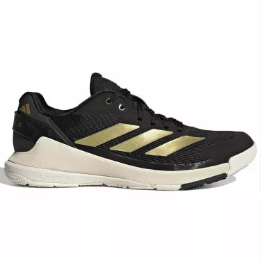 Adidas Crazyquick LS padelschoenen zwart / goud