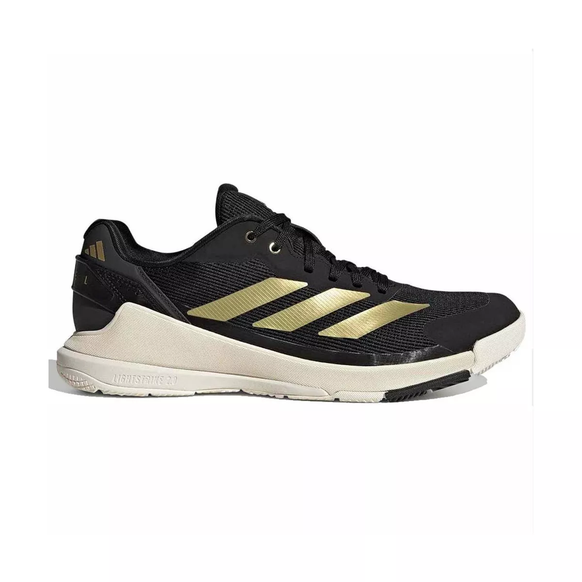 Adidas Crazyquick LS padelschoenen zwart / goud