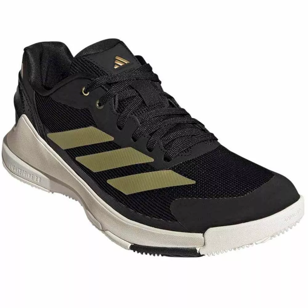 Adidas Crazyquick LS padelschoenen zwart / goud