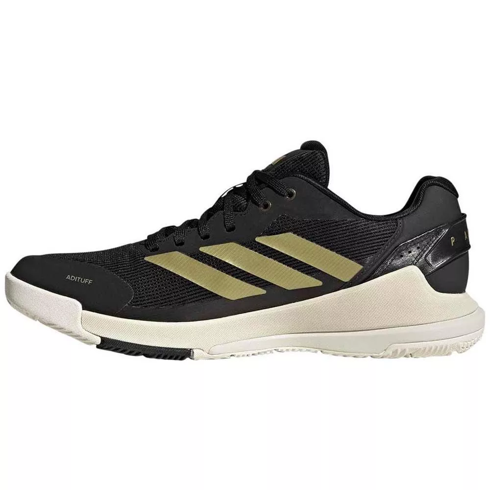 Adidas Crazyquick LS padelschoenen zwart / goud