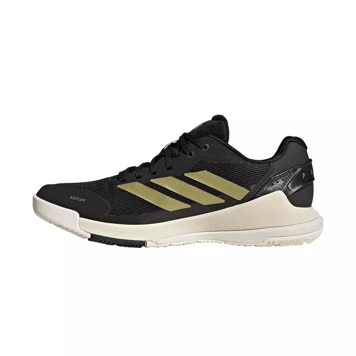 Adidas Crazyquick LS padelschoenen zwart / goud