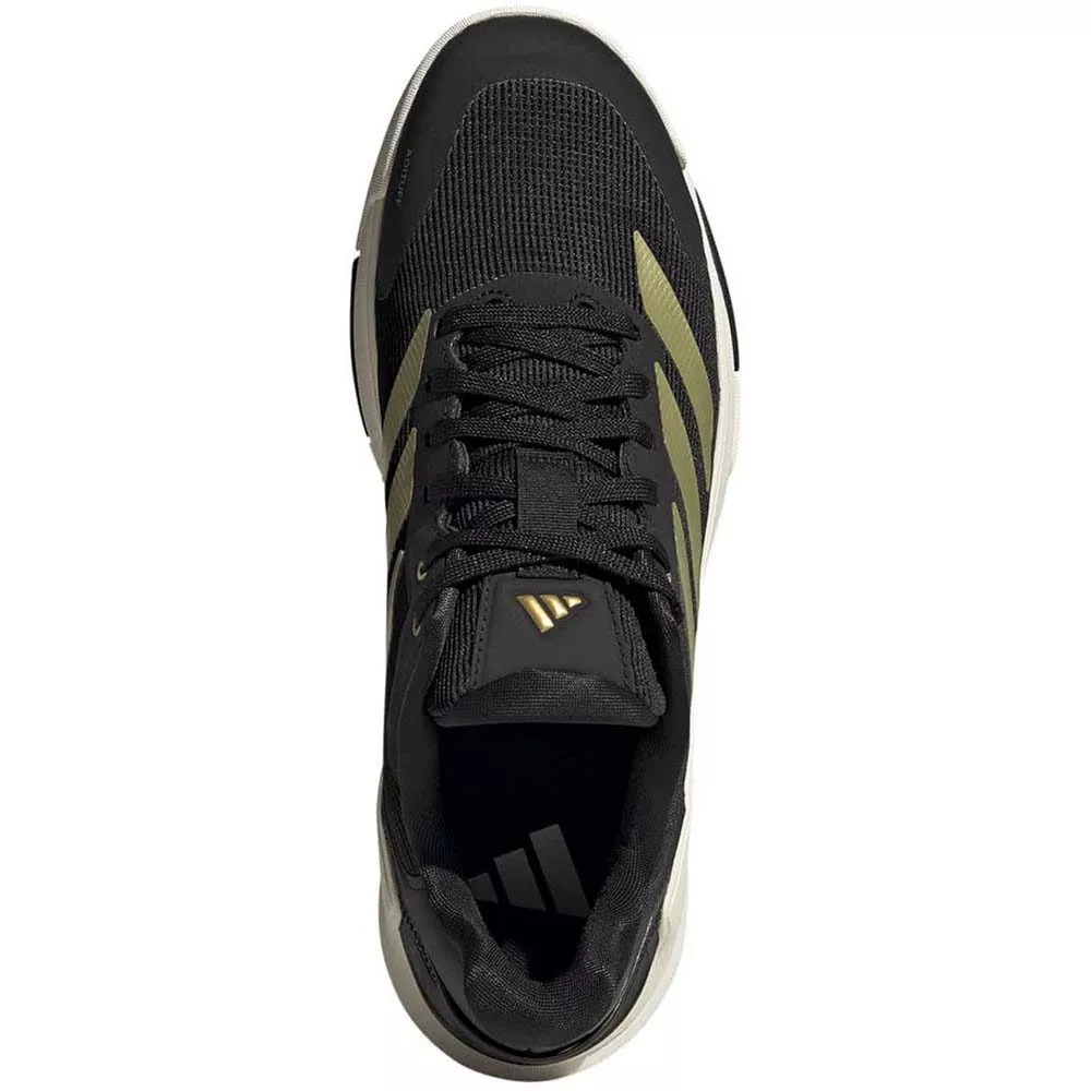 Adidas Crazyquick LS padelschoenen zwart / goud