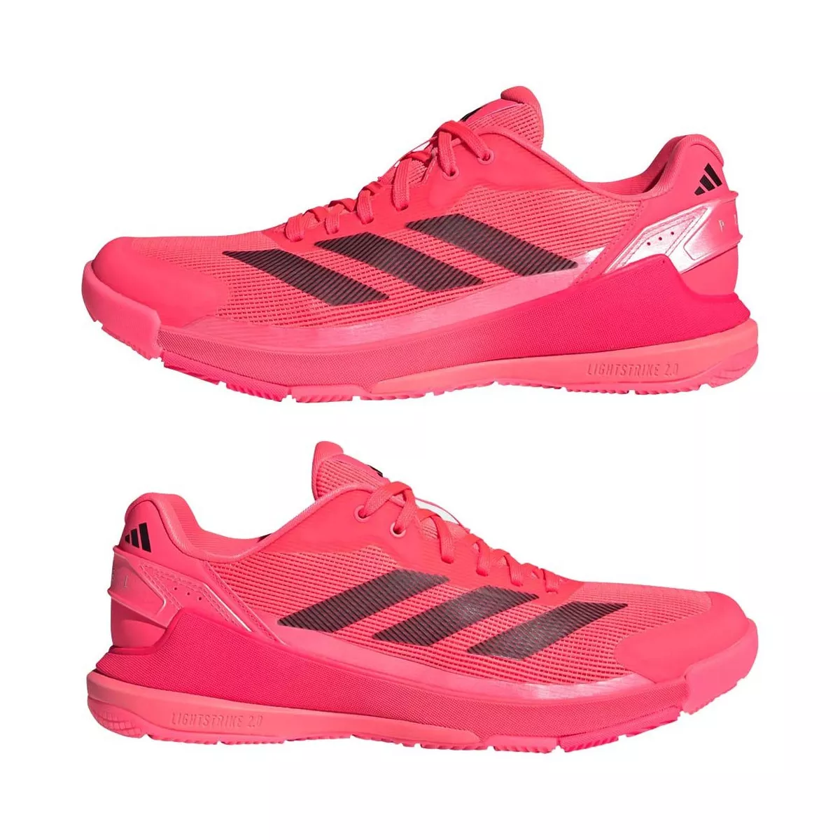 Adidas Crazyquick LS padelschoenen rood