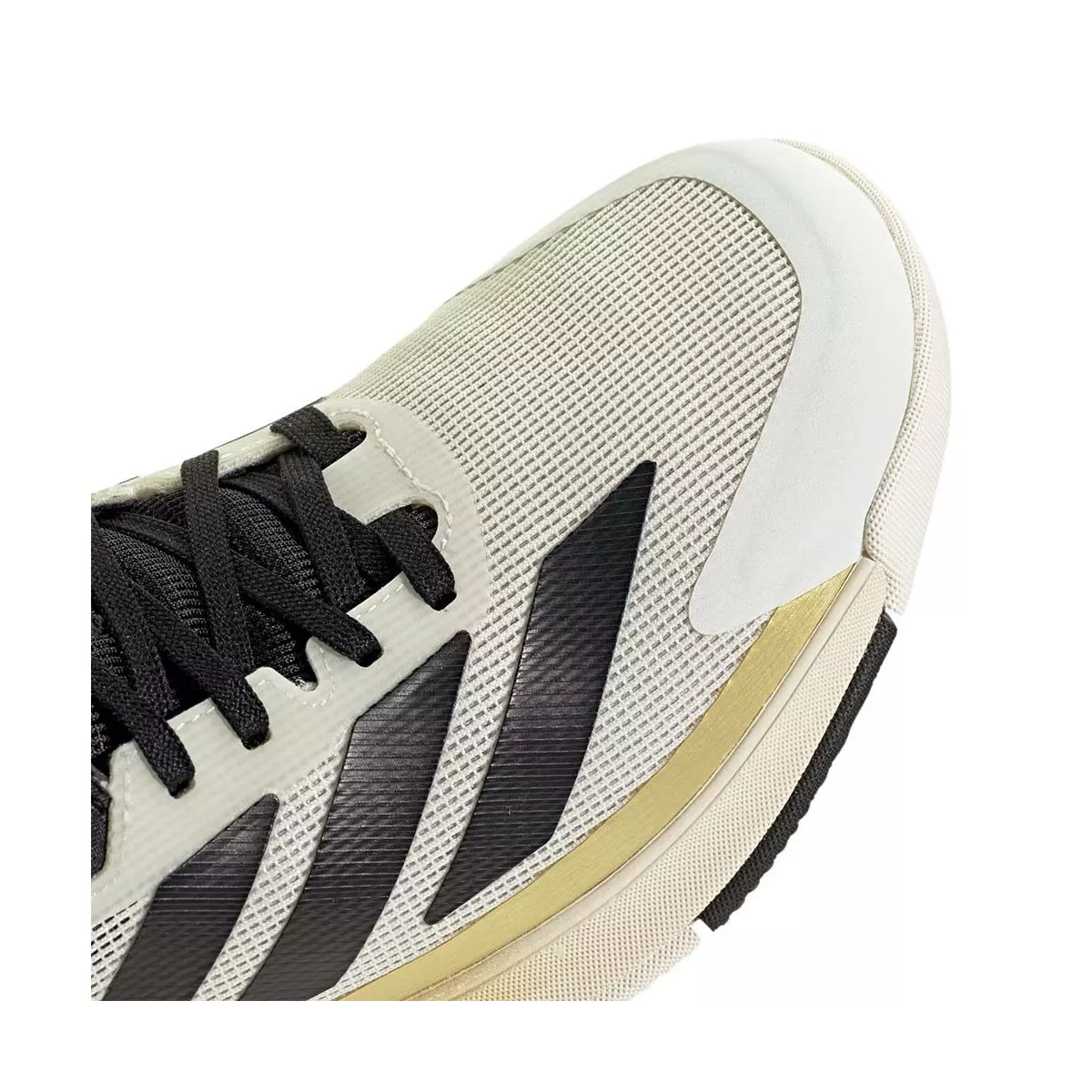 Adidas Crazyquick Boost padelschoenen wit / zwart / goud