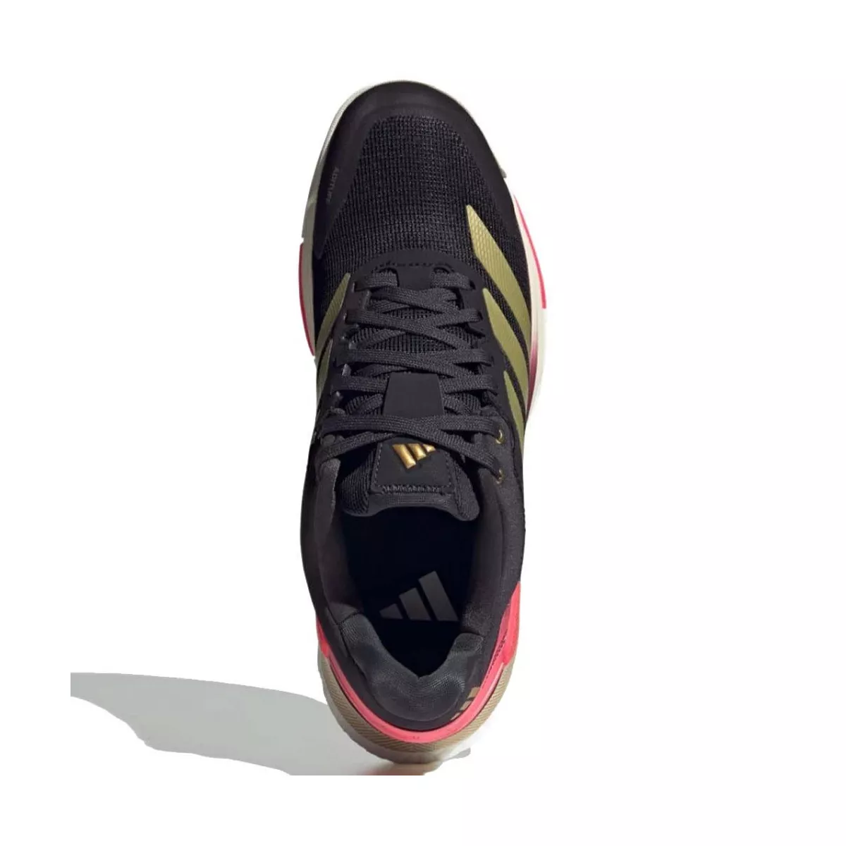 Adidas Crazyquick Boost padelschoenen zwart / goud / roze