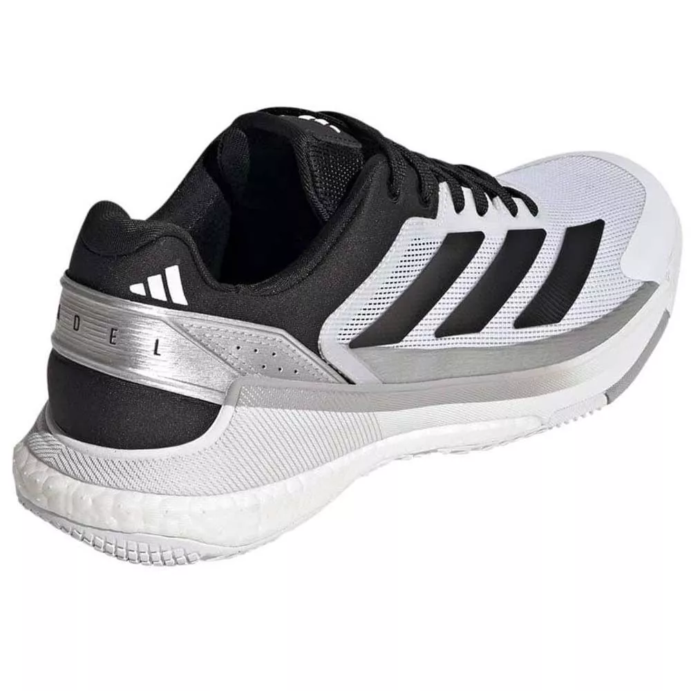 Adidas Crazyquick Boost padelschoenen wit / zwart
